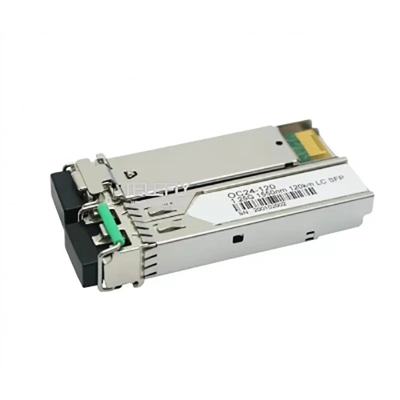 1,25 Gigabit CWDM, 1 550 nm, émetteur-récepteur SFP optique, 120 km
